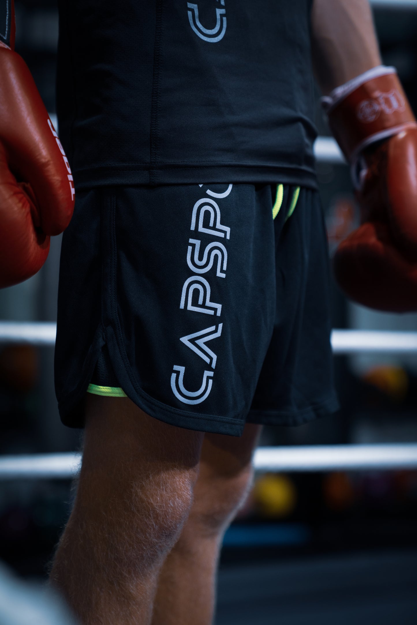 Korte broek boxing Zwart