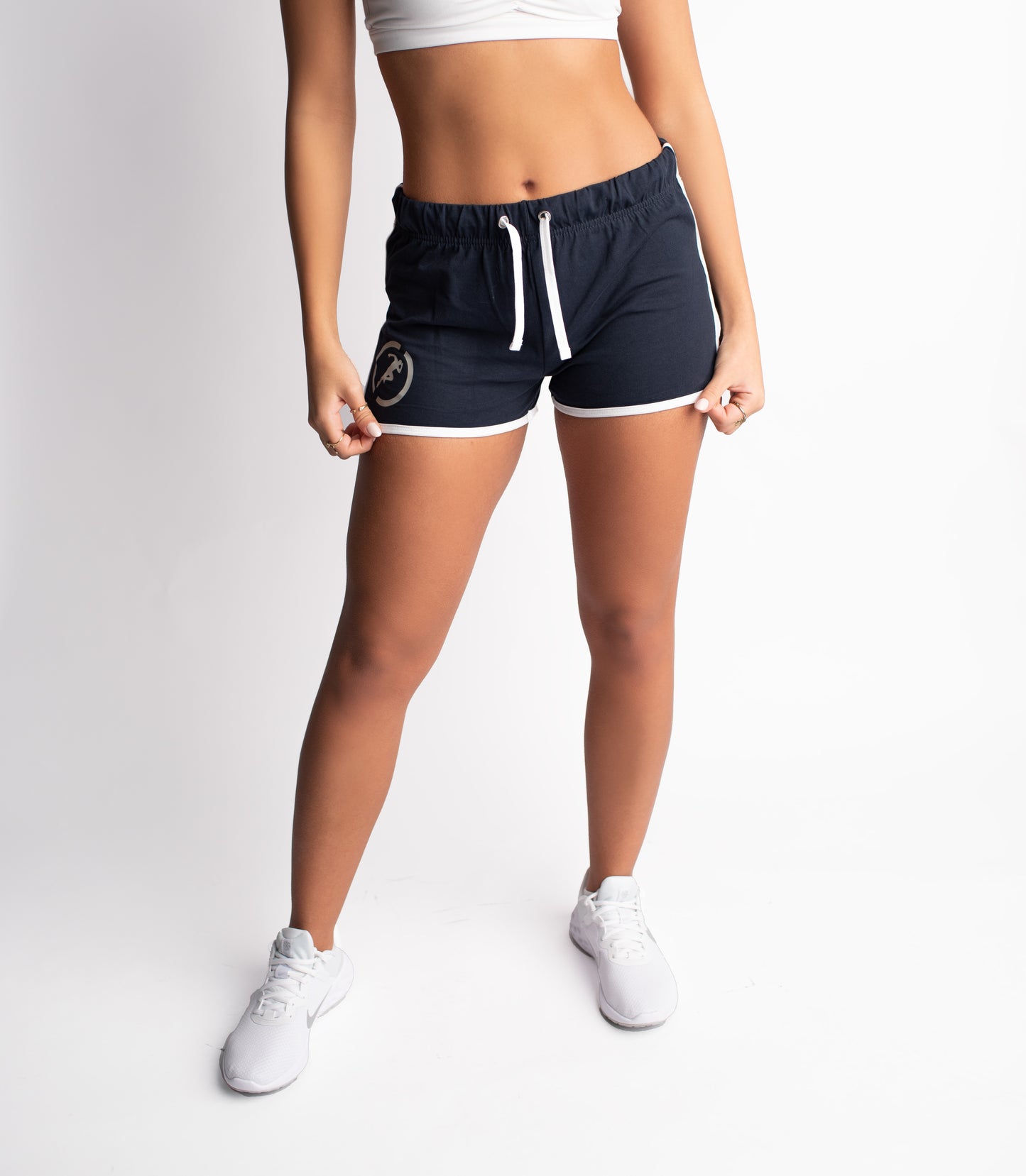 Retro Navy sportbroek