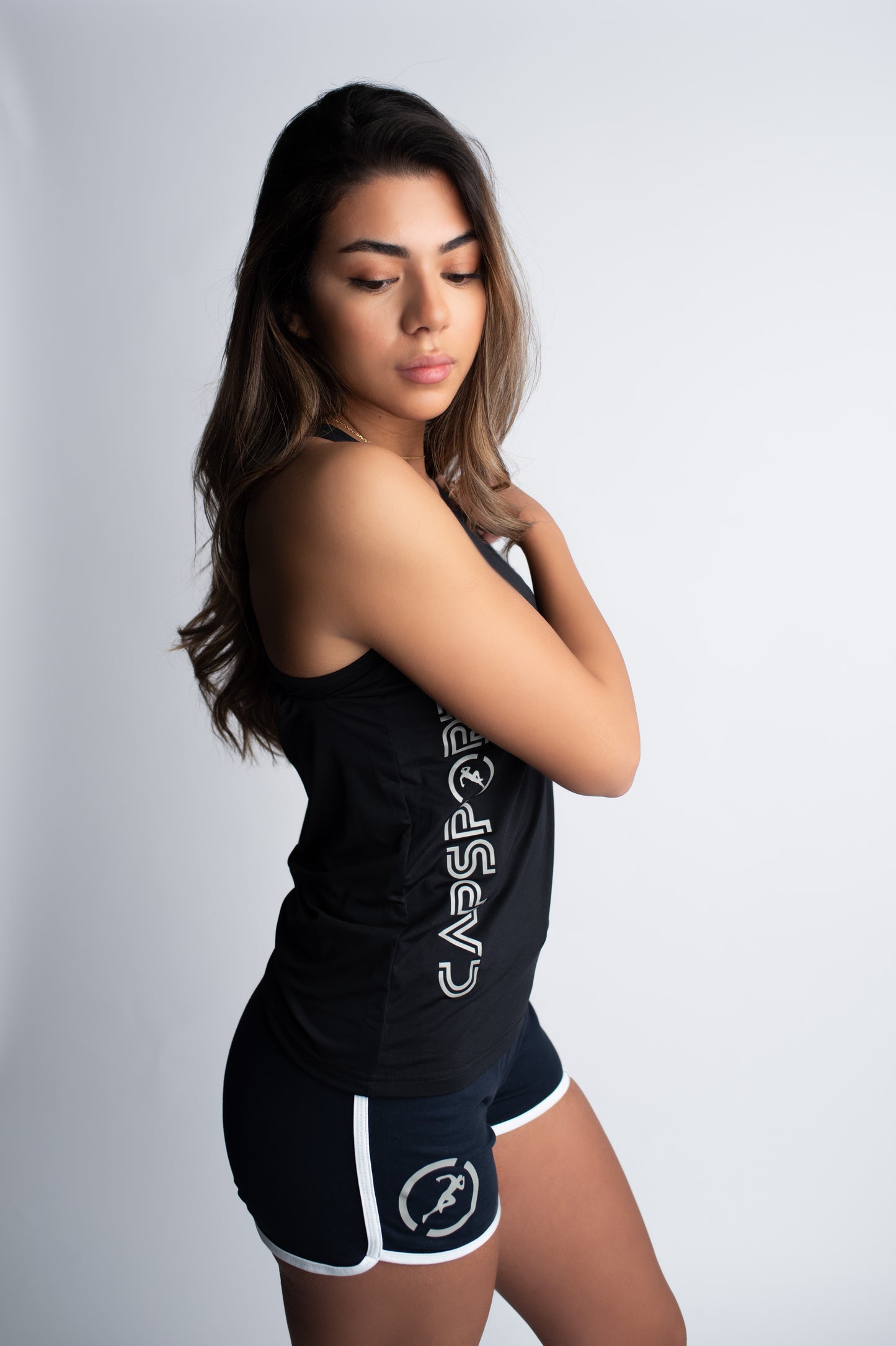 Retro Navy sportbroek