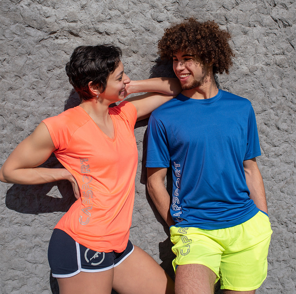 T-Shirt Smooth Blauw