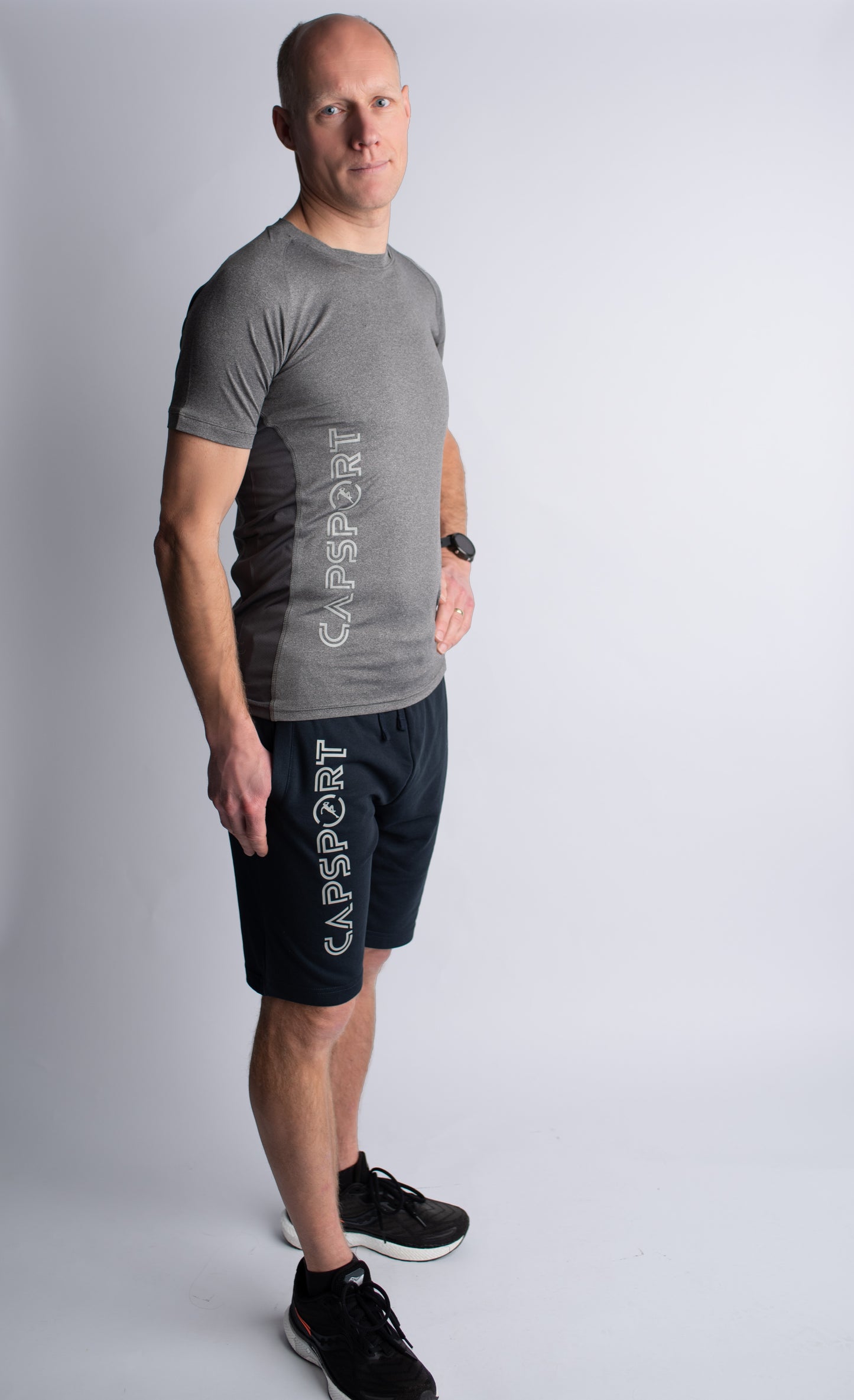 T-Shirt slim fit Grijs