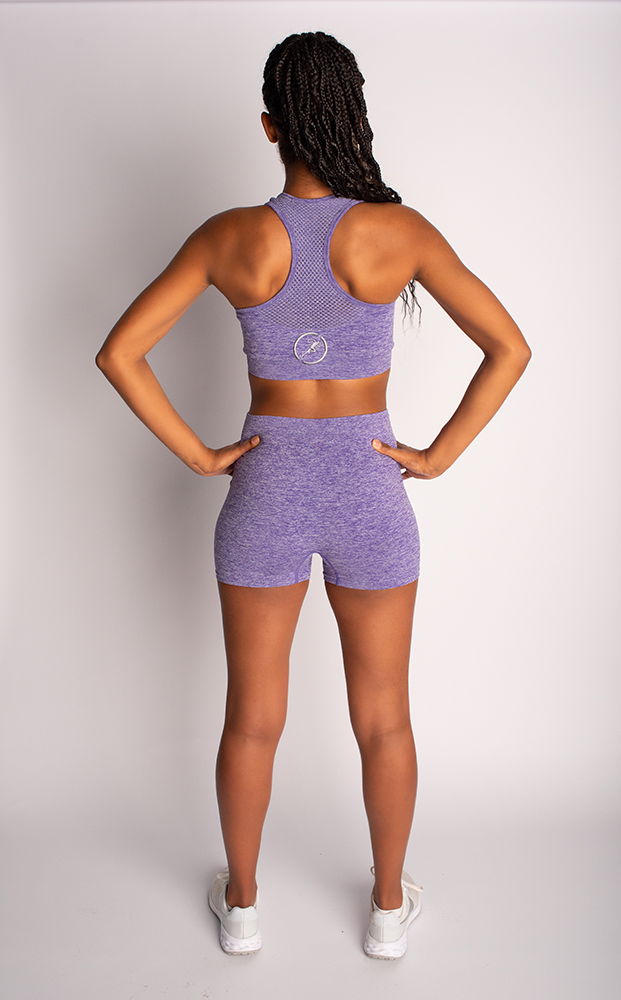 Seamless Shorts Paars