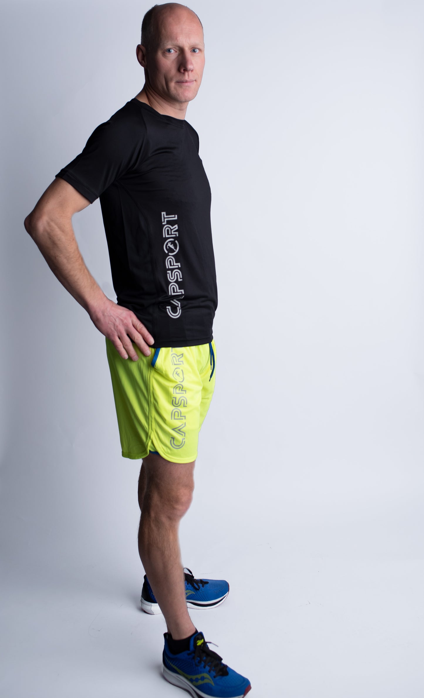 Korte broek boxing Geel