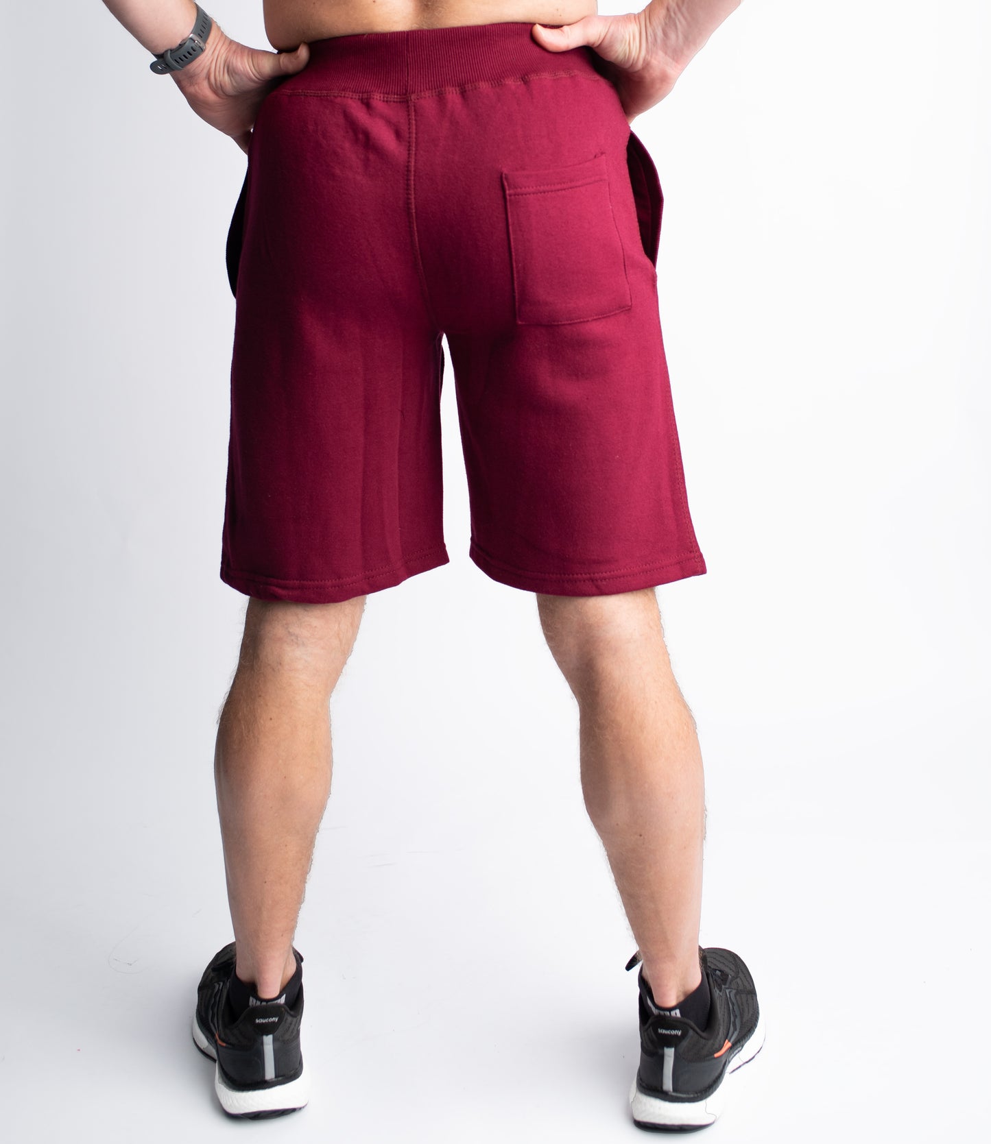 Sportbroek kort Rood