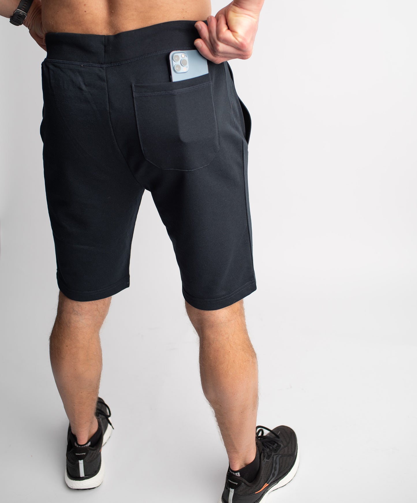 Sportbroek kort Navy